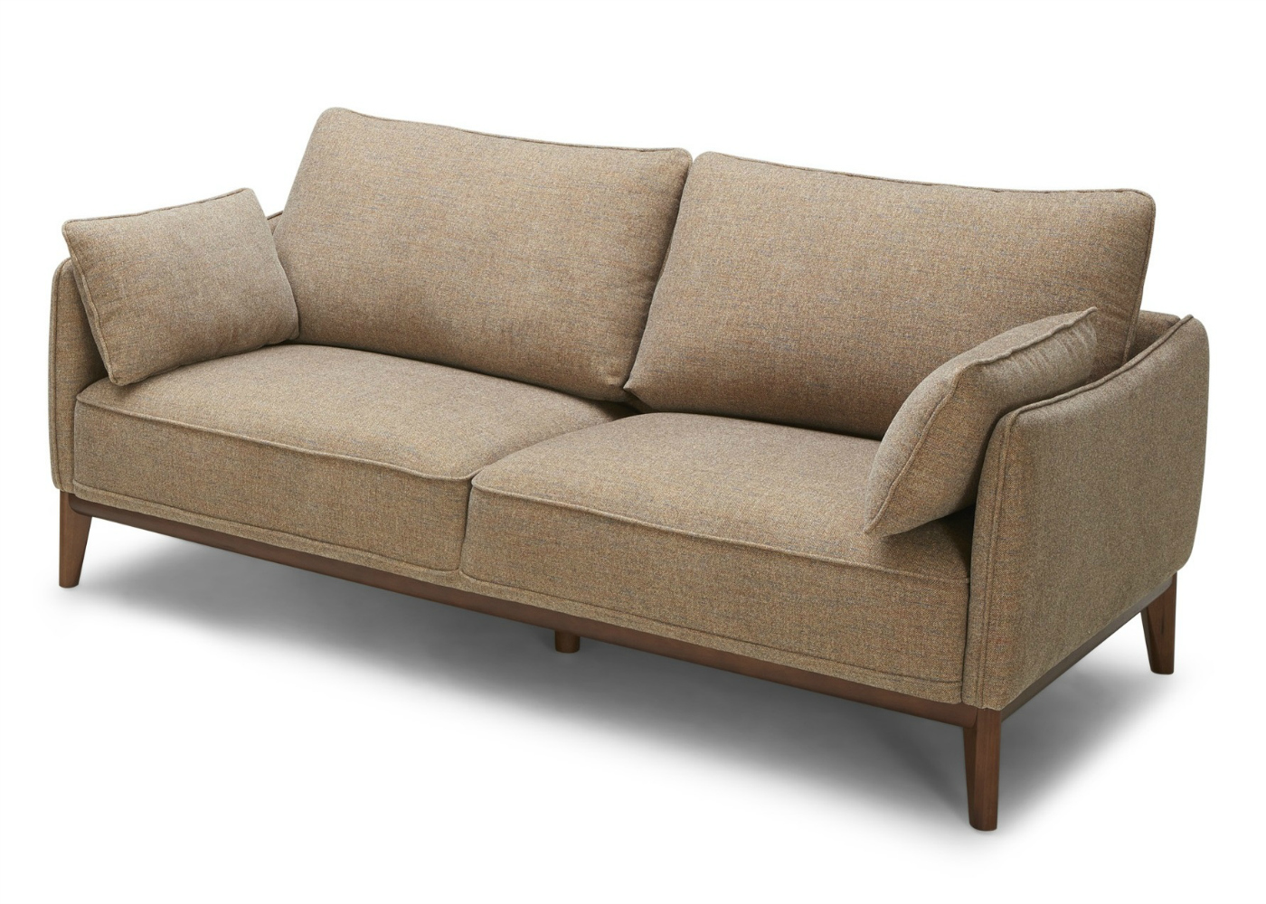 Siti Sofa In Fabric With Solid Wood Legs - Not Just Brown