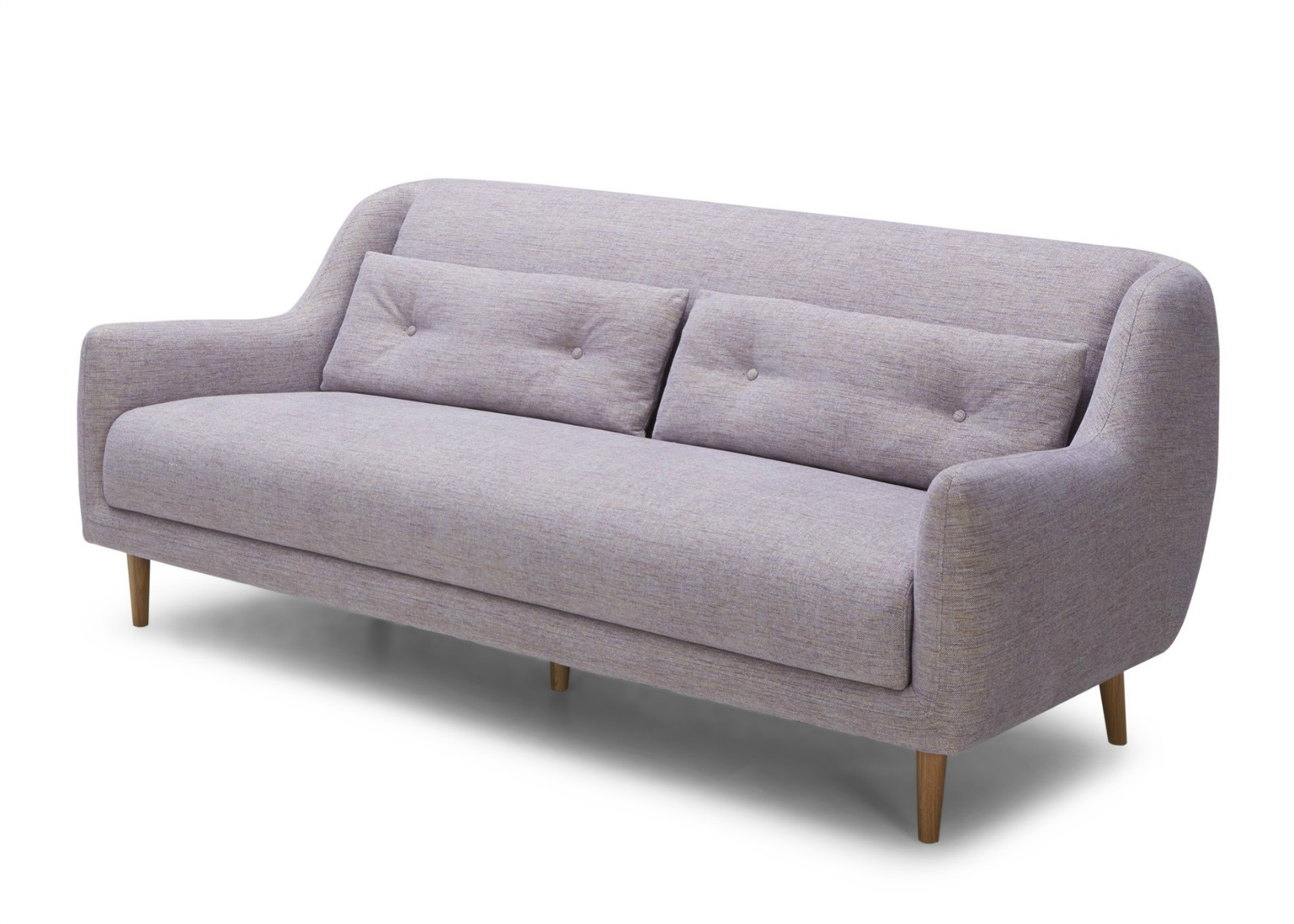 Larry Sofa in Pastel Blue Fabric - Not Just Brown